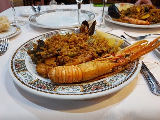 mejor paella de madrid - casa valencia