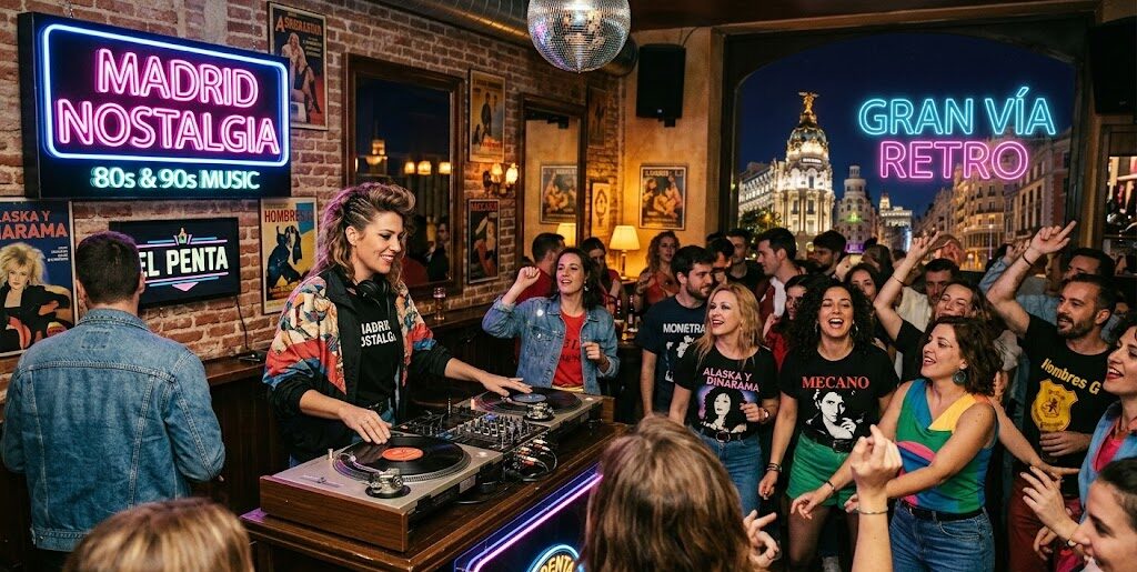 Los Mejores Locales con Música de los 80 y 90 en Madrid
