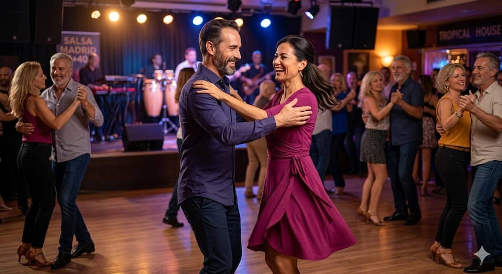Dónde bailar salsa y bachata en Madrid si tienes más de 40 años